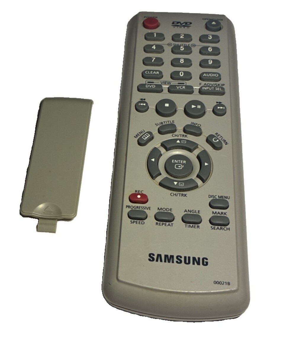 Genuine Samsung DVD Video Remote Control 00021B OEM VGC used